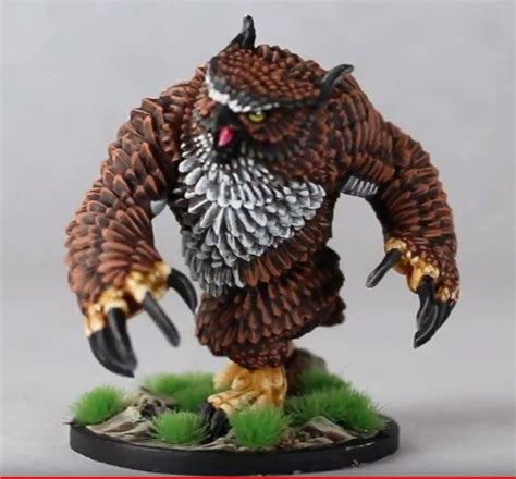 Owlbear | Dungeons and dragons miniatures, Dungeons and dragons figures, D&d miniatures