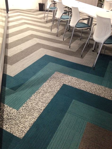 Interface - On Line in a Chevron with Human Nature HN840 | Carpet tiles, Patterned carpet ...