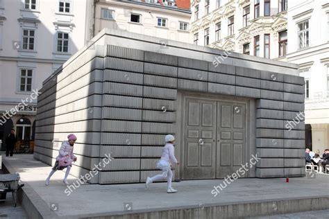 Little Girls Play Rachel Whiteread Holocaust Editorial Stock Photo ...