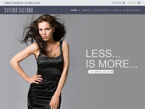 High Fashion Website Templates - studiostoday