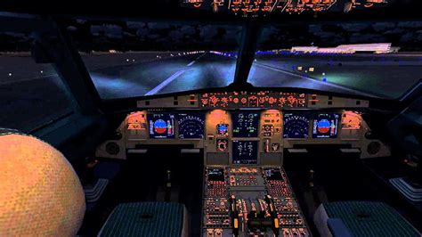 Airbus A320 night takeoff at Tenerife South Airport, Cockpit View YouTube. 46 Phone HD wallpaper ...