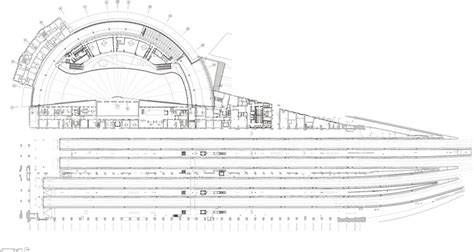 Train Stations: Examples of Floor Plans and Sections | ArchDaily