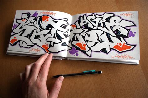 Graffiti Sketchbook | Graffiti Sample