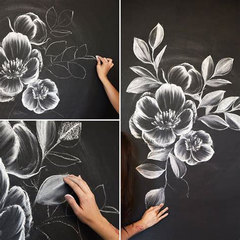 How to draw flowers and turn these drawings into really cool wall art ...