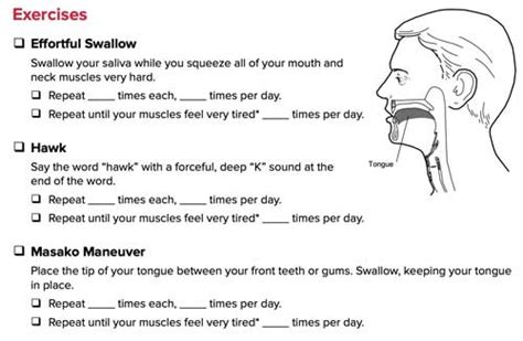 Adult Speech Therapy Exercises