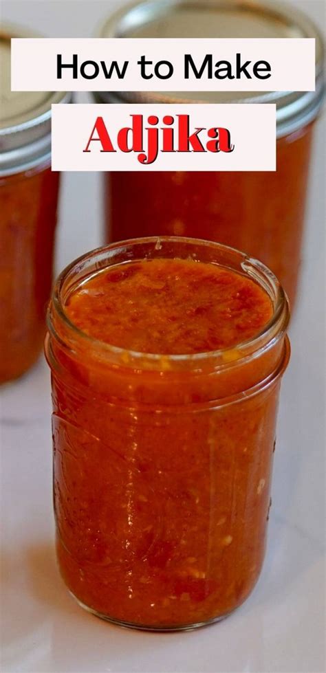 Adjika Sauce Recipe