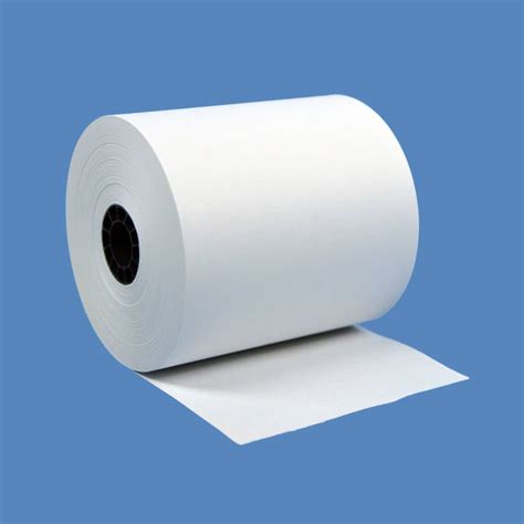 3" x 165' White Bond Roll Paper, 50 rolls/case