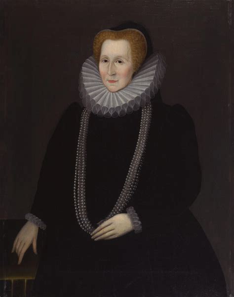 1592 Bess Hardwicke,Countess of Shrewsbury by Rowland Lockey (National Portrait Gallery - London ...