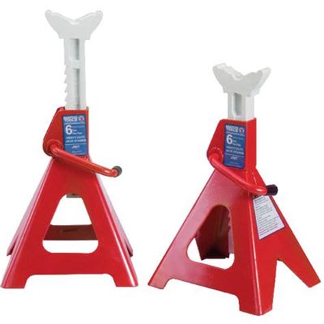 2 RATCHET STYLE JACK STANDS - 6 TON JS6T | Matco Tools