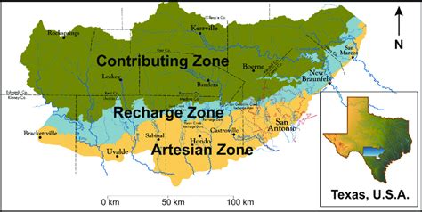 Edwards Aquifer Recharge Zone Map - Living Room Design 2020