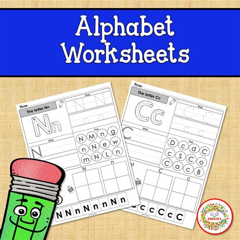 Alphabet Worksheets Kindergarten | Made By Teachers