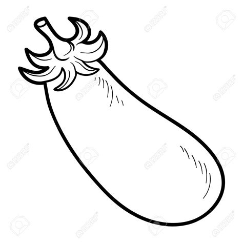 Eggplant Clipart Black And White | Free download on ClipArtMag