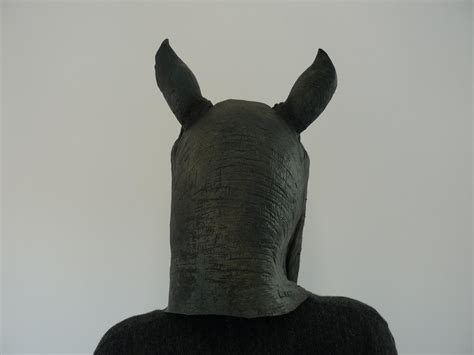 NEW!! Rhinoceros Animal mask rhino rubber Full Face mask Cosplay Halloween Party 4983432533963 ...