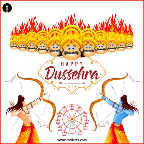 Happy Dussehra Festival wishes images and greetings - Indiater