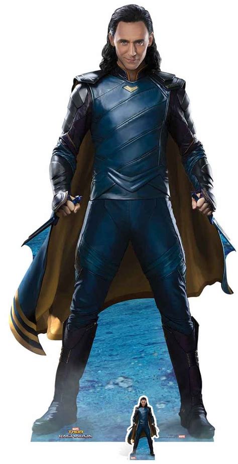 Loki from Thor: Ragnarok Official Marvel Lifesize Cardboard Cutout ...