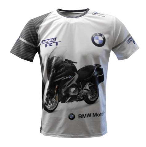 BMW R1250RT Tourer t-shirt with logo and all-over printed picture - T-shirts with all kind of ...