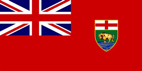 Clipart - Flag of Manitoba, Canada