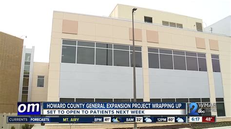 Howard County General Hospital expansion project wrapping up