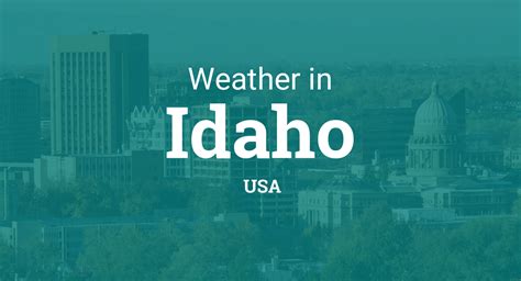 Weather in Idaho, United States