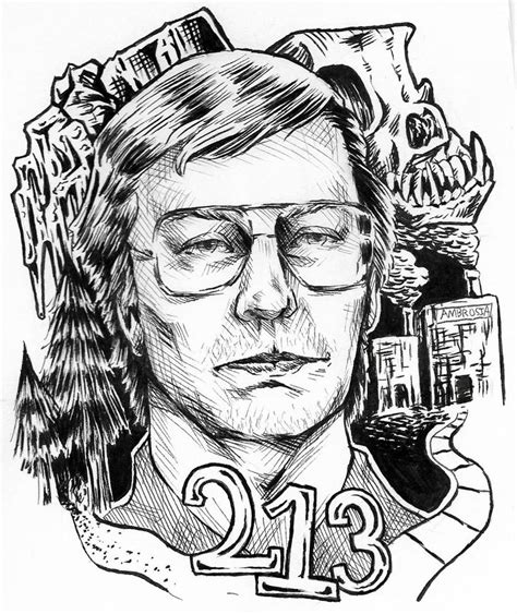 Inktober Day 4: Jeffrey Dahmer by nyree-art on DeviantArt