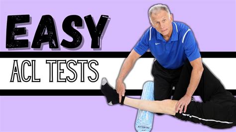 3 Easiest + Reliable Tests For ACL Rupture Without Scan (Anterior Cruciate Ligament) | Cruciate ...