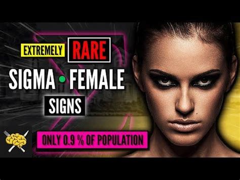 Extremely [RARE] TOP 8 Sigma Female Personality Traits - The Rarest ...