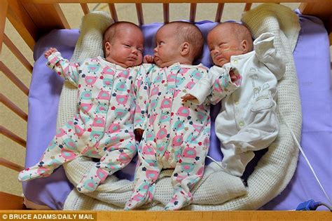 Miracle Babies: Triplets Saved by Operation While They Were Still in ...