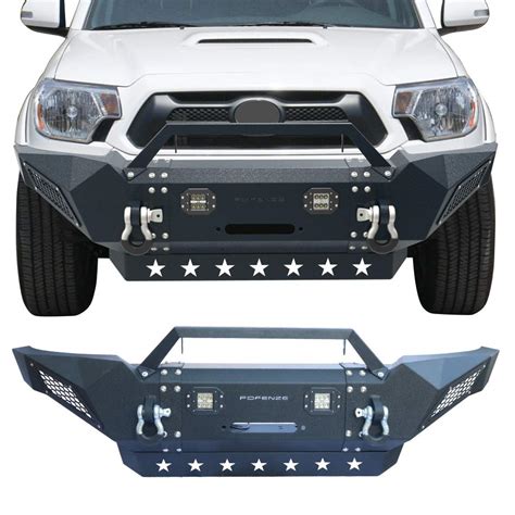 Buy POFENZE Truck Front Bumper for Toyota Tacoma 2005-2015 2nd Gen ...