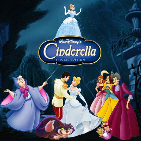 Cinderella CD Cover version 1 by disneyfreak19 on DeviantArt