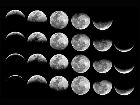 Moon Phases Wallpapers - Top Free Moon Phases Backgrounds - WallpaperAccess