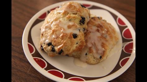 Homemade BoJangles BoBerry Biscuits Recipe - Vegan Blueberry Biscuit - YouTube
