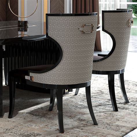 Luxury Art Deco Style Dining Chair - Juliettes Interiors