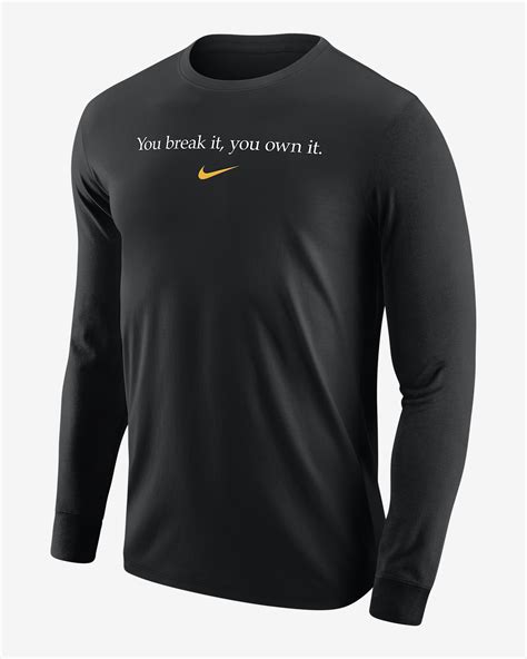 Playera de manga larga universitaria Nike Caitlin Clark Iowa. Nike.com