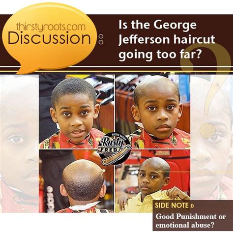 George Jefferson Haircut for Kids | thirstyroots.com: Black Hairstyles So Bad So Good, Free ...