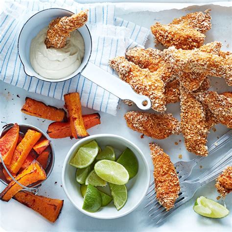 Oaty chicken goujons | Healthy Recipe | WW UK