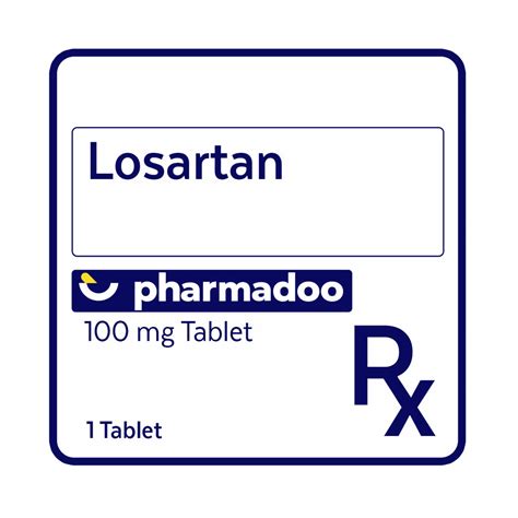 LOSARTAN 100MG – Pharmadoo Health