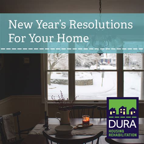 New Year’s Resolutions For Your Home - Denver Urban Renewal Authority