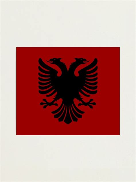 "Albanian Eagle / Flag" Photographic Print for Sale by TimeMeddler ...