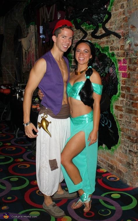 Princess Jasmine & Aladdin Couple Costume