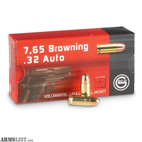 ARMSLIST - For Sale: 32 ACP Ammo