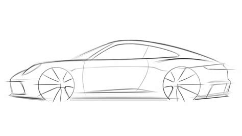 How To Draw A Porsche 911, Taught By Company's Head Of Design