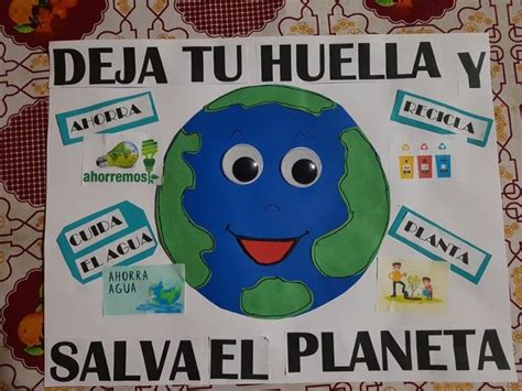 4 ejemplos de carteles del medio ambiente para niños escuela – Artofit