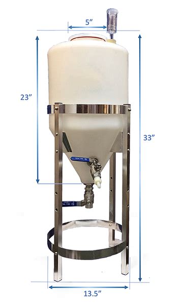 6.5 Gallon Conical Fermenter – MiniBrew