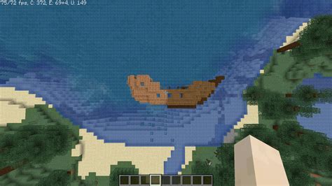 Two different types of boats together : r/minecraftseeds