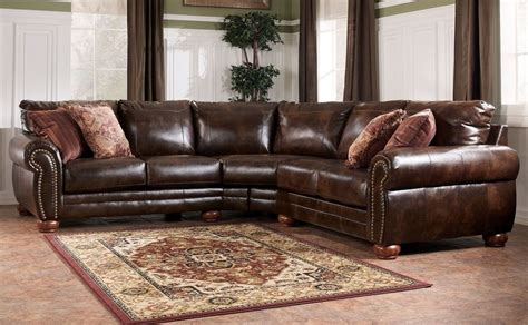 Top 10 of Faux Leather Sectional Sofas