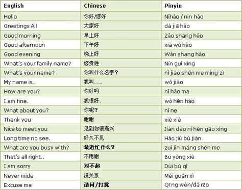 Some common Chinese phrases | Chinesisch lernen, Chinesisches alphabet, Lernen