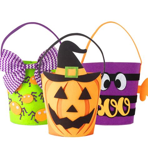 Trick Or Treat Bucket Clipart For Kids