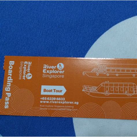 Clarke Quay River Cruise Boarding Ticket, Tickets & Vouchers, Local ...