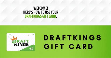 DraftKings Sportsbook Gift Card | Where To Buy & How To Use