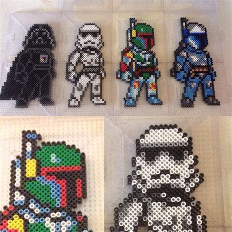 Star Wars perler beads by perlerthesprites_byliz | Perler bead art, Perler bead patterns, Bead ...